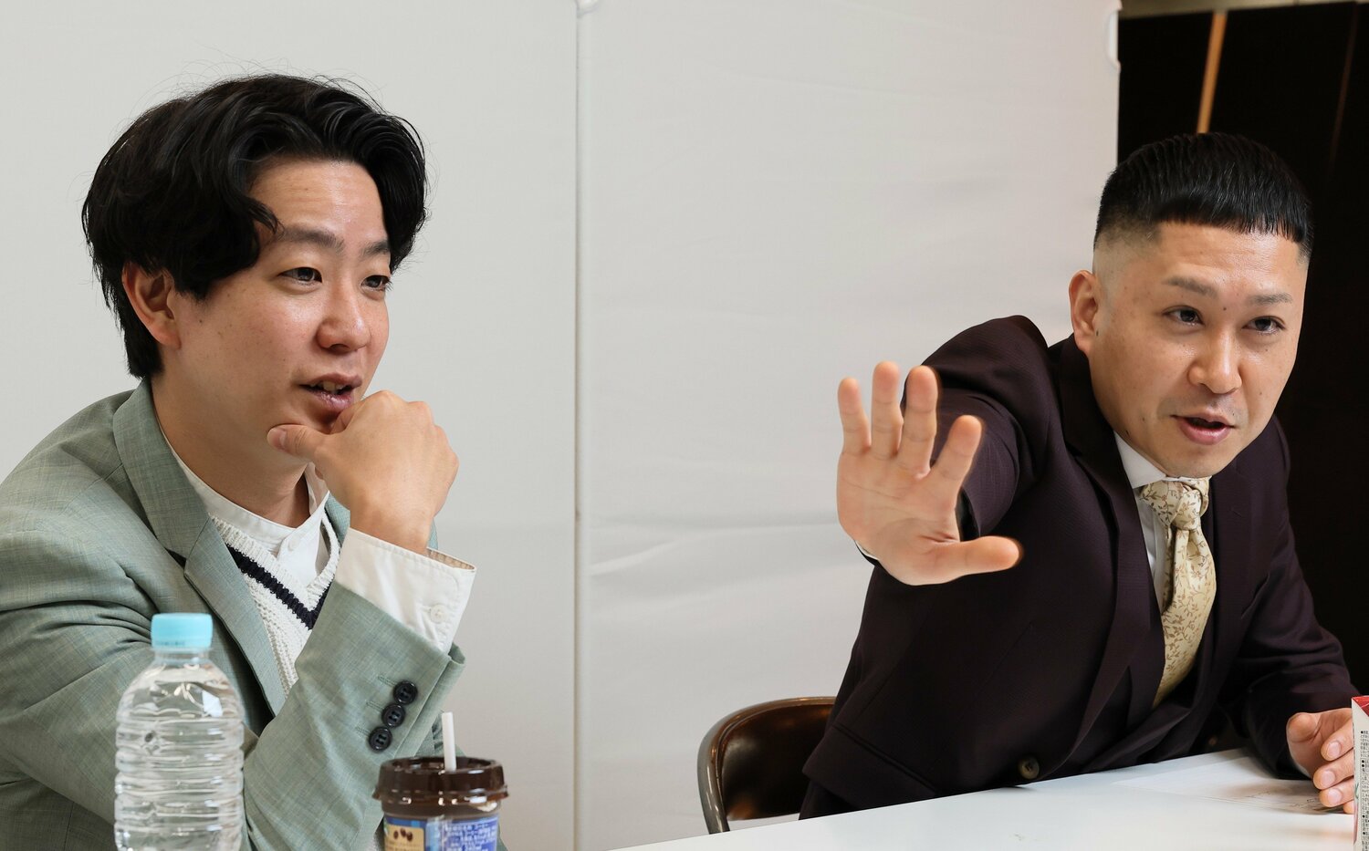 「震えてましたね。（ミキさん）来ないでって」