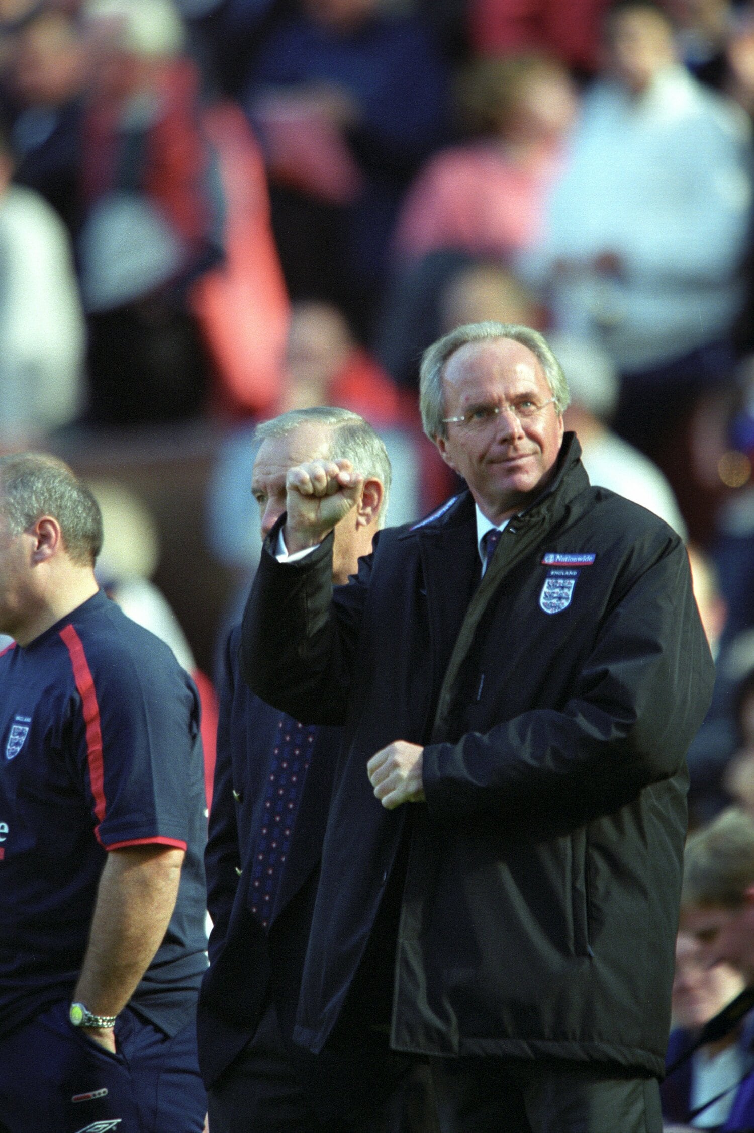 日韓W杯前のエリクソン　©Takuya Sugiyama