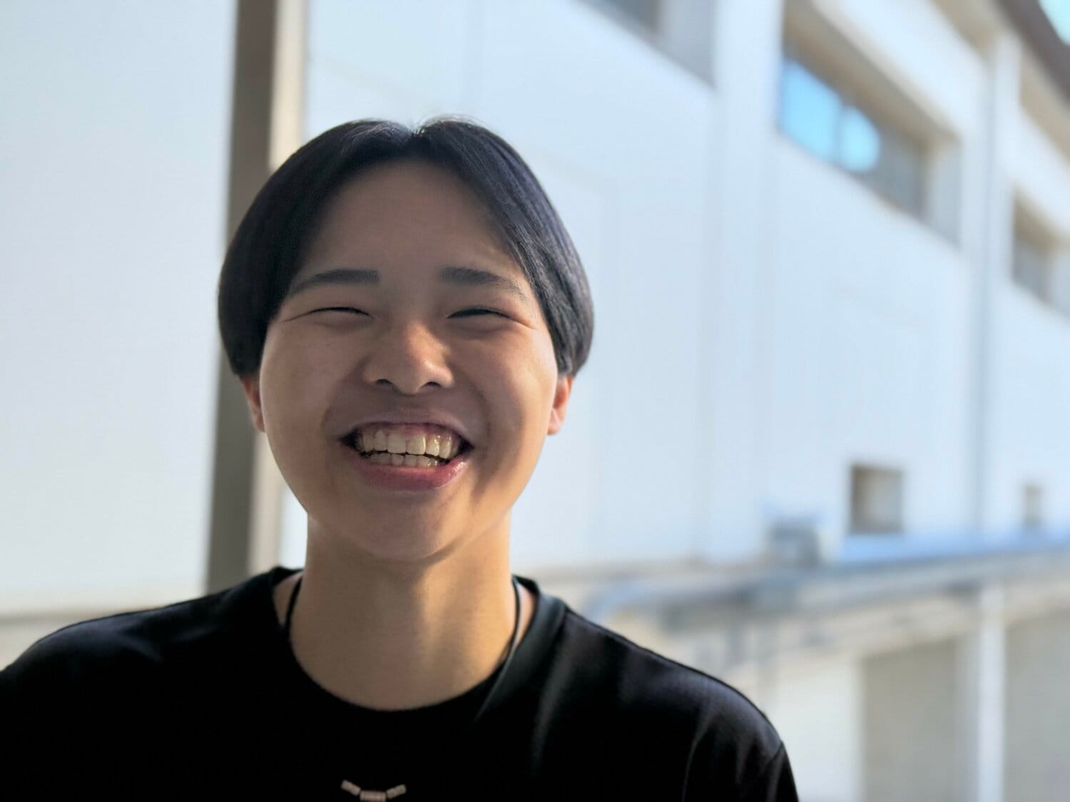 11カ月後の再会…「変顔、得意です!」 ©Yuji Yanagawa