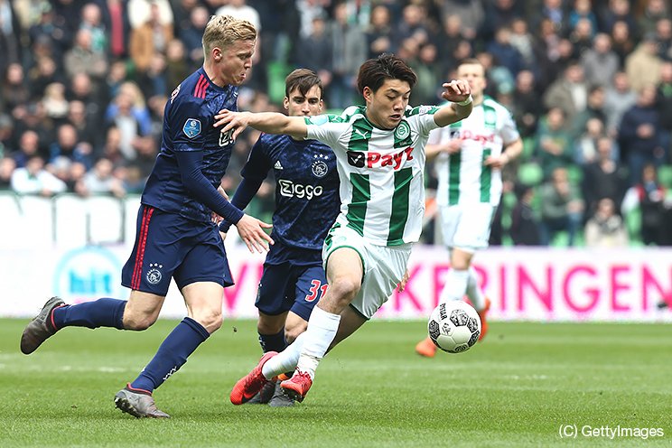 2017-18シーズンの堂安律©Getty Images