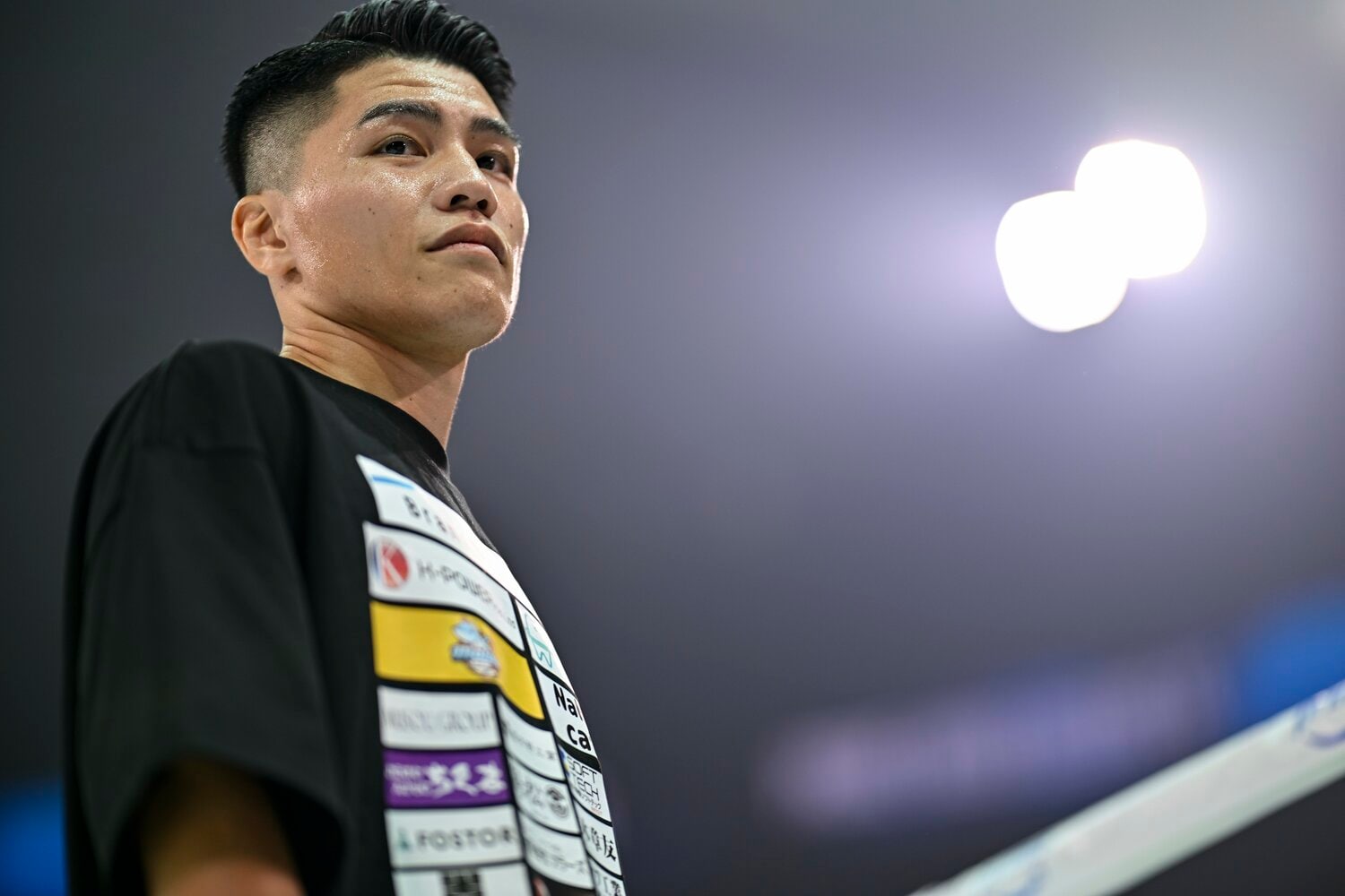 試合前もリングの上でも冷静な坪井智也　©︎Hiroaki Finito Yamaguchi