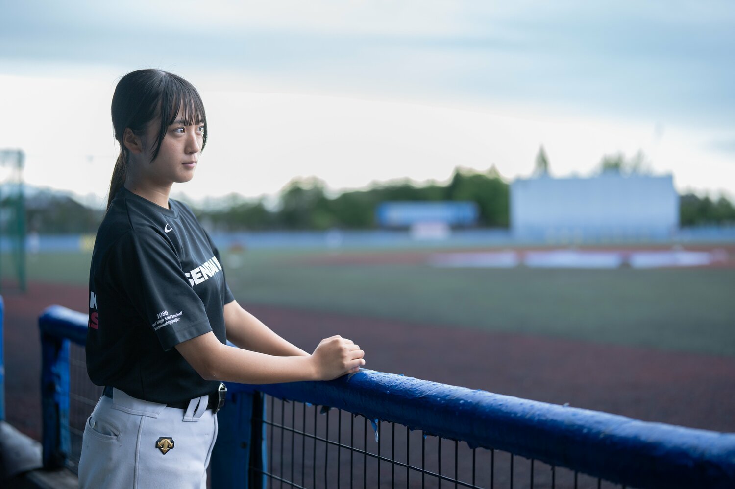 大学でも野球は続ける予定だという ©Shiro Miyake
