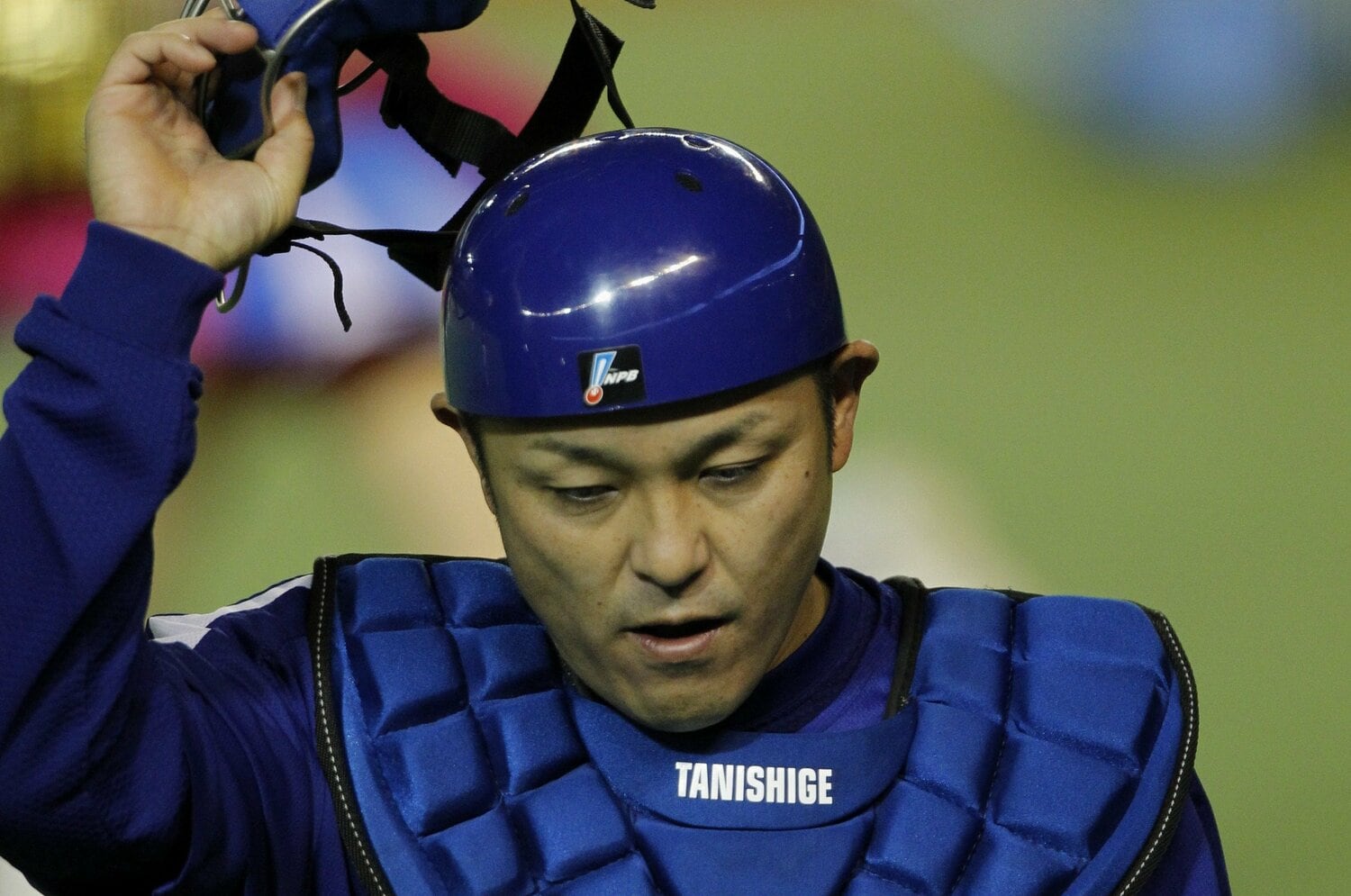 当時、中日の正捕手だった谷繁元信 ©Tabun Matsuzono