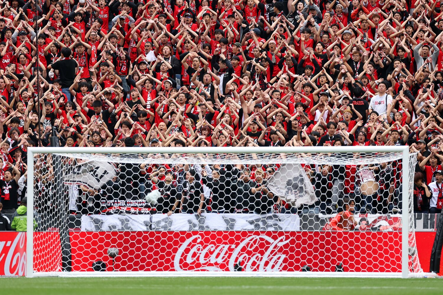 遠くシアトルの地に浦和サポーターが集った ©Getty Images