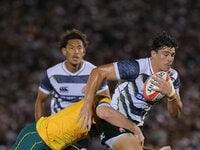 ラグビーワールドカップ2023フランス大会まであと1年！ ラグビーの熱戦はアサヒスーパードライと共に