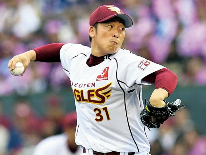 開幕投手が3番手。チームを勝たせる美馬学。~勝つとも、負けないとも違う特殊な投球スタイル~<Number Web> photograph by KYODO