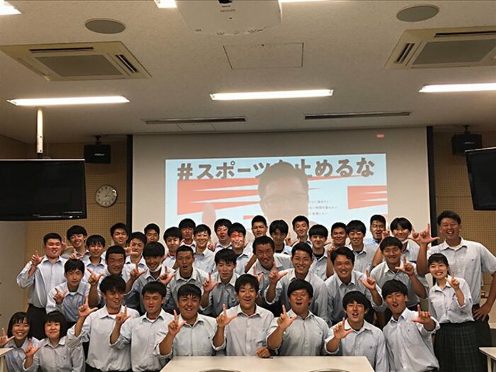 五郎丸らが高校生の思い出試合を解説。苦境に屈しないラグビー界の結束。<Number Web> photograph by (一社)スポーツを止めるな