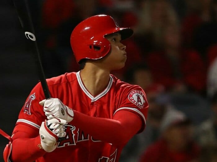 大谷翔平、3戦連発のゴジラ超え！本人納得の“スプラッシュ・ショット”。＜Number Web＞ photograph by Getty Images