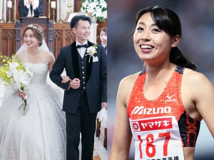 「その時、思いが芽生えたのかな」市川華菜34歳が明かす“まるでドラマ”な結婚秘話…苦しむ元100m日本王者同士が結ばれた“深いラブストーリー”＜Number Web＞ photograph by AFLO／本人提供