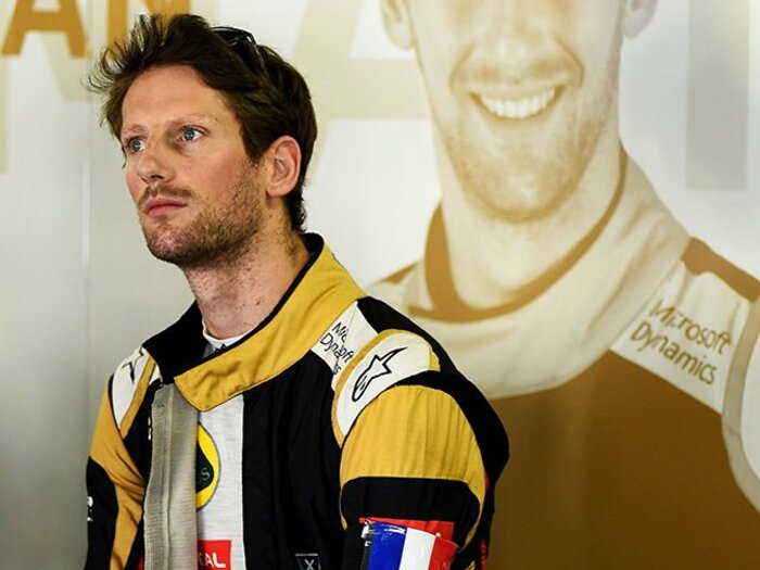 テロ直後の週末にF1界が見せたもの。グロージャン、そして小松礼雄の思い。＜Number Web＞ photograph by Getty Images