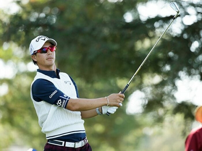 松山、石川、岩田が戦う“格差社会”。三者三様の異なるスタートライン。＜Number Web＞ photograph by AFLO