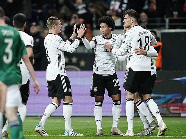 JASPO M】ドイツ代表 2020年 アウェイユニフォーム オーセンティック