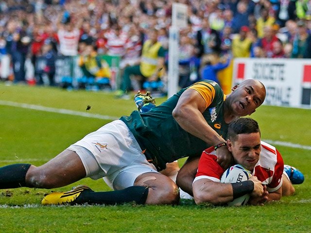 ラグビーW杯、日本×南アフリカ。「何回でも泣ける」熱狂の日の記録