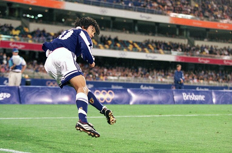 シドニー五輪の中村俊輔　©JMPA