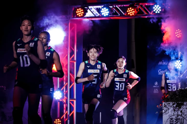 ネーションズリーグ予選ラウンド・ドイツ戦　©︎FIVB