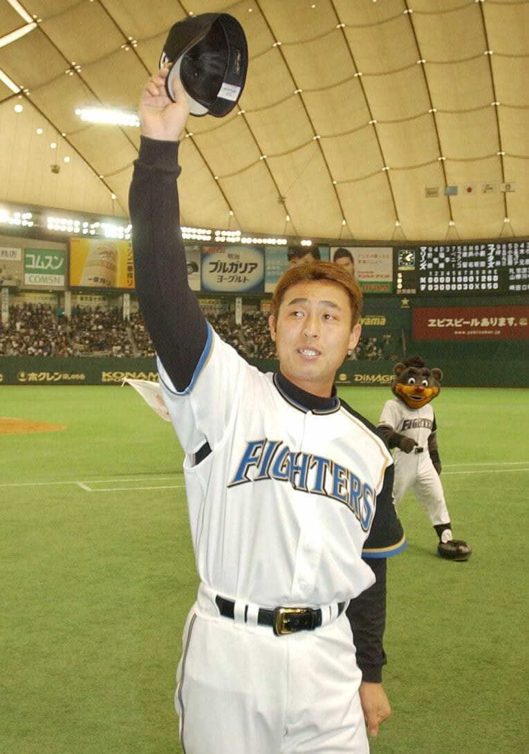 日本ハムのエースを務めた岩本勉　©︎JIJI PRESS