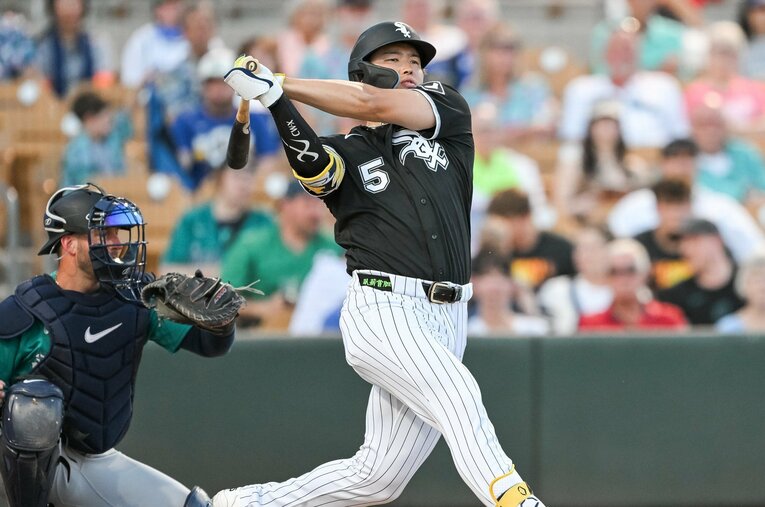 村上はその高い打球の「質」を評価されている　©Nanae Suzuki