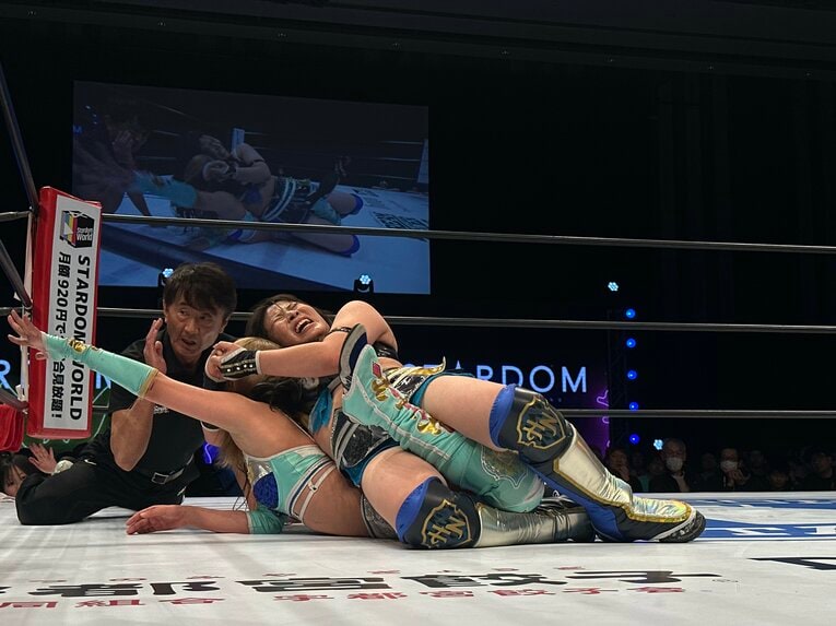 スターダムの大学生レスラー・妃南　©Norihiro Hashimoto