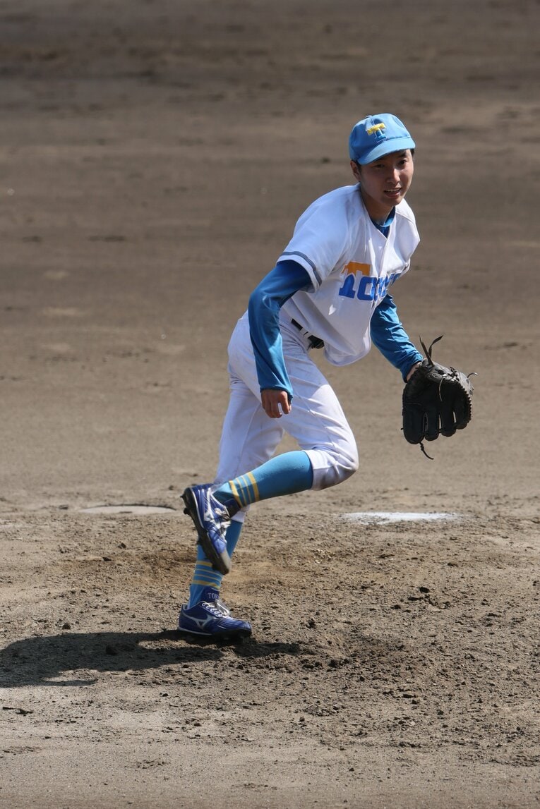 大学ジャパンの選抜合宿にも選ばれた向輝　©Shigeki Yamamoto