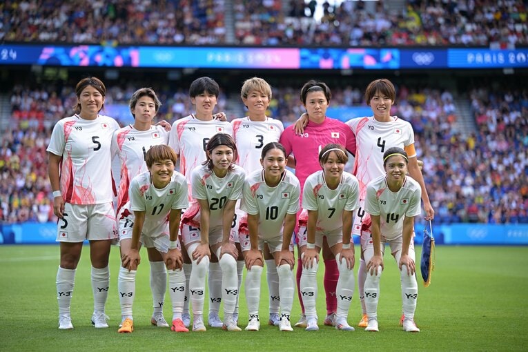 ブラジル戦のスタメン　©Takuya Kaneko/JMPA