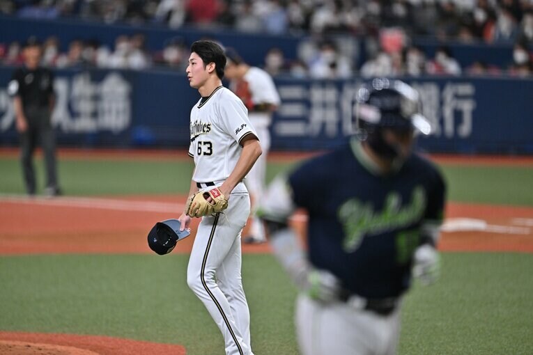 190cmから繰り出される剛速球はMAX160キロ。大谷超えも期待される長身右腕だ　©︎Hideki Sugiyama