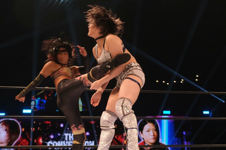 水着グラビアも披露のアイドル路線から急転換…素顔は“オラオラ”、スターダムのベルトも獲得した岩田美香の渇望「総合格闘技かキックにも」(59)