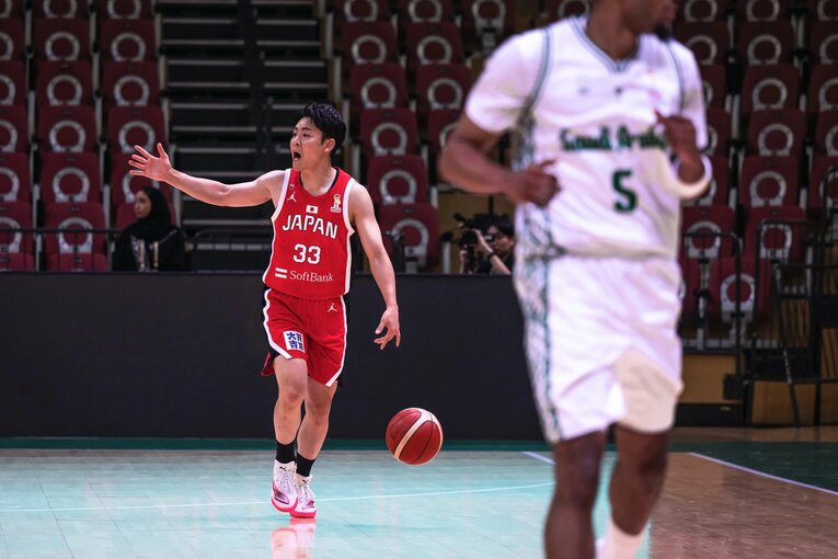 30歳のベテランPG佐々木隆成　©FIBA
