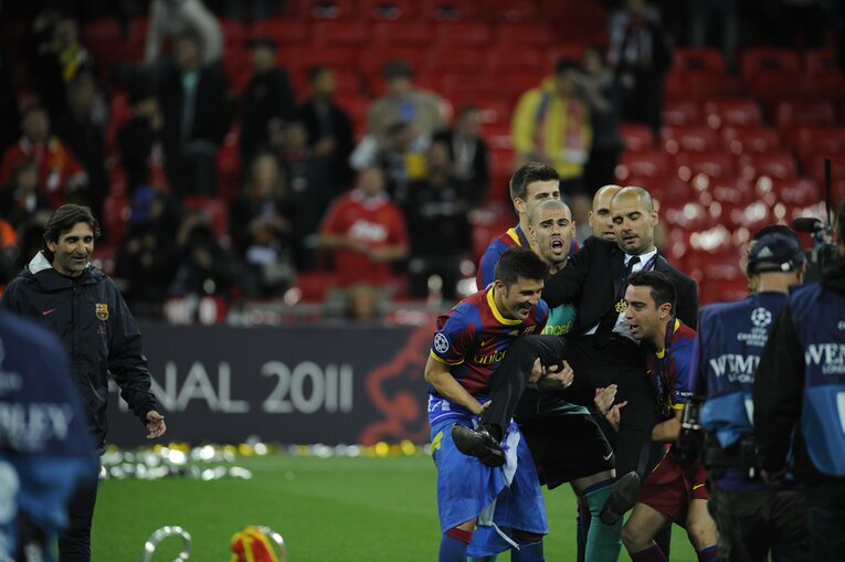 【名将ペップのレア写真／全7枚中の3枚目】©Takuya Sugiyama