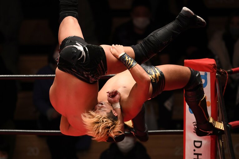 元日のZERO1。北村彰基のデンジャラスな投げ技