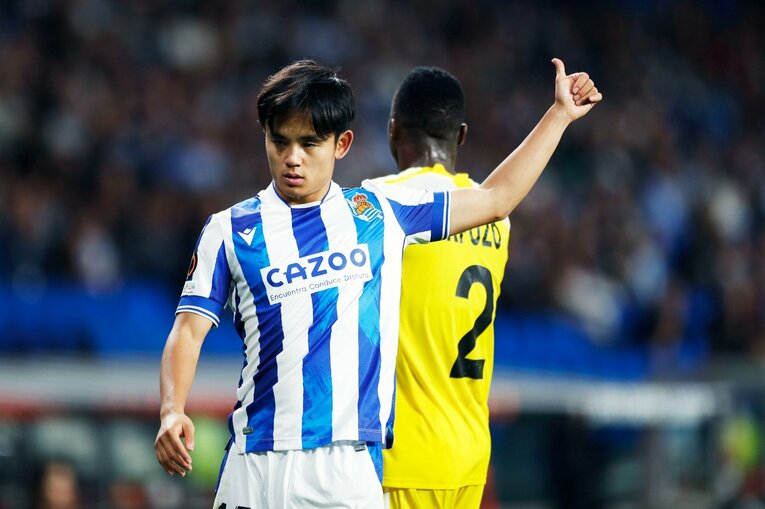 “クボコールに応えるヘディングアシスト”だけでない久保建英の強み 「自信に満ちる右サイドでの落ち着き」をELで撮った(52)