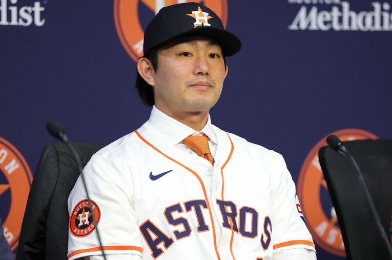 今季からアストロズでプレーする今井達也。現地1月1日（日本時間2日）に契約合意が発表された ／ photograph by Getty Images