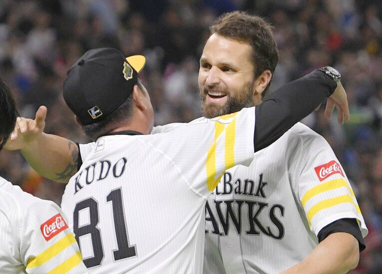 圧巻の投球を見せた17年日本シリーズではMVPに輝いた ©KYODO