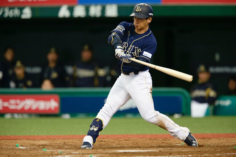 2016年の吉田は258打席で34三振。強打者タイプのルーキーイヤーであることを踏まえても少なく感じるが…©Kiichi Matsumoto