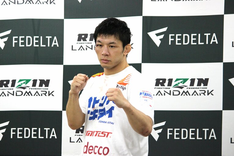 平本蓮との試合を終えた直後の斎藤裕　©Number Web