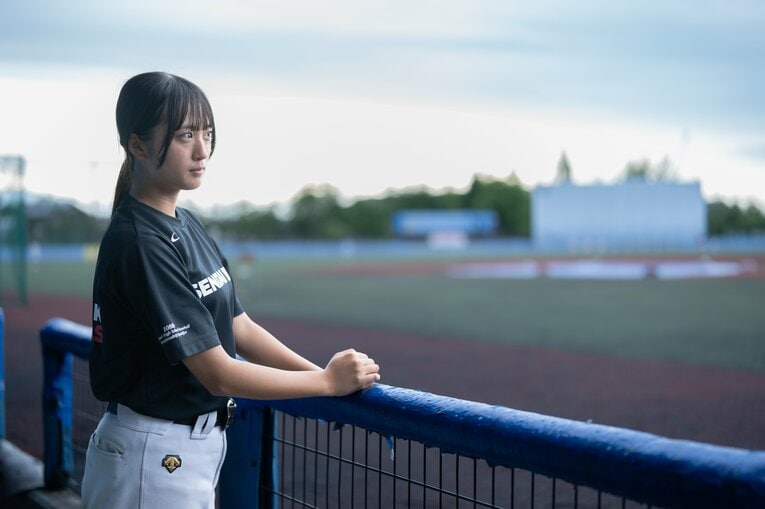 大学でも野球は続ける予定だという　©Shiro Miyake
