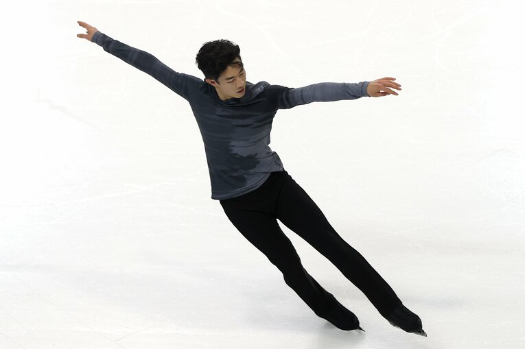 SPではジャンプミスが重なり、想定外の4位に