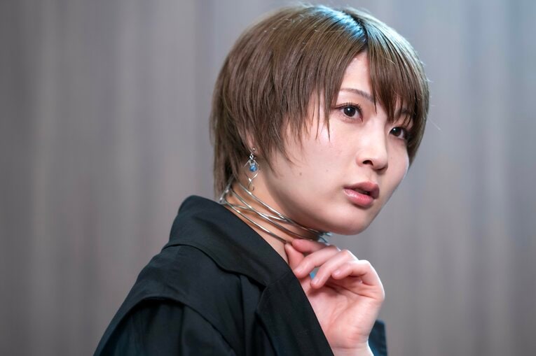 「髪グチャグチャ、顔ドロドロでも輝ける」人気女子プロレスラー・安納サオリが迎えた充実期「なんかスターみたい、って（笑）」《特別グラビア》(4)