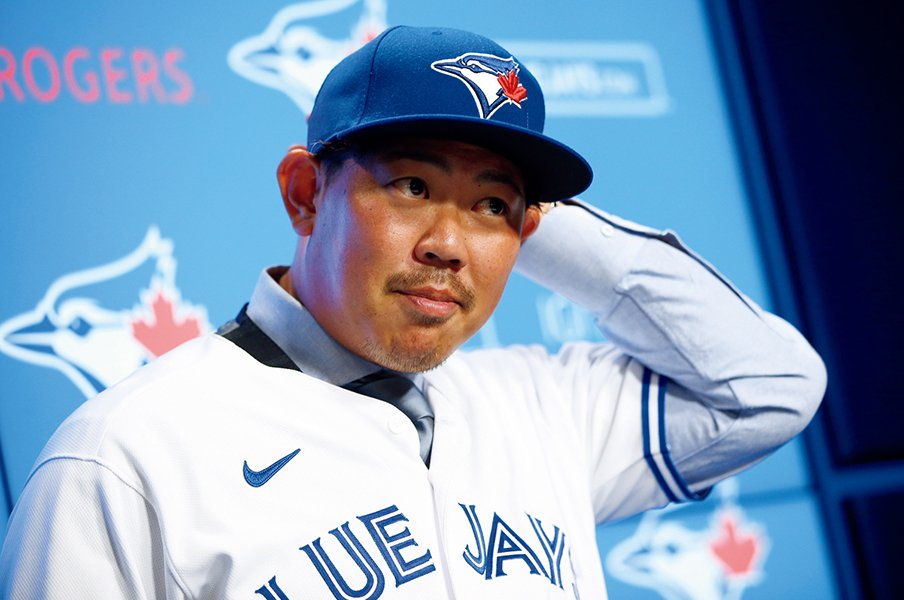 メジャー挑戦に一切の気負いなし。挫折を越えた山口俊は力で押す。<Number Web> photograph by Getty Images
