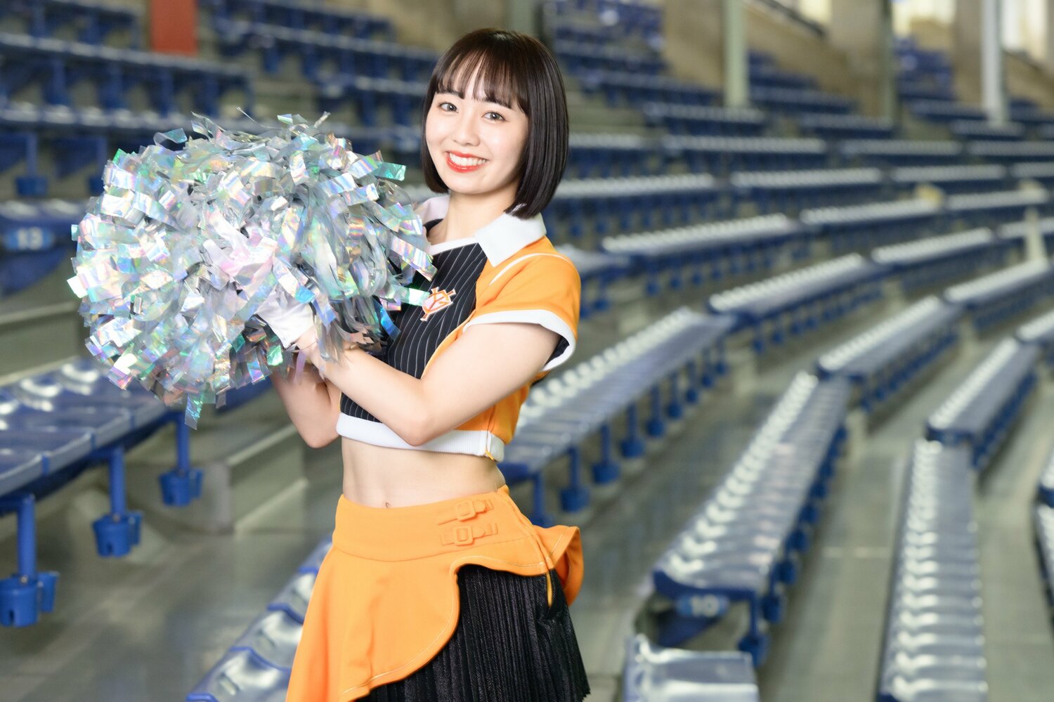 ダンスキャプテンをつとめる高坂咲舞さん　©Miki Fukano