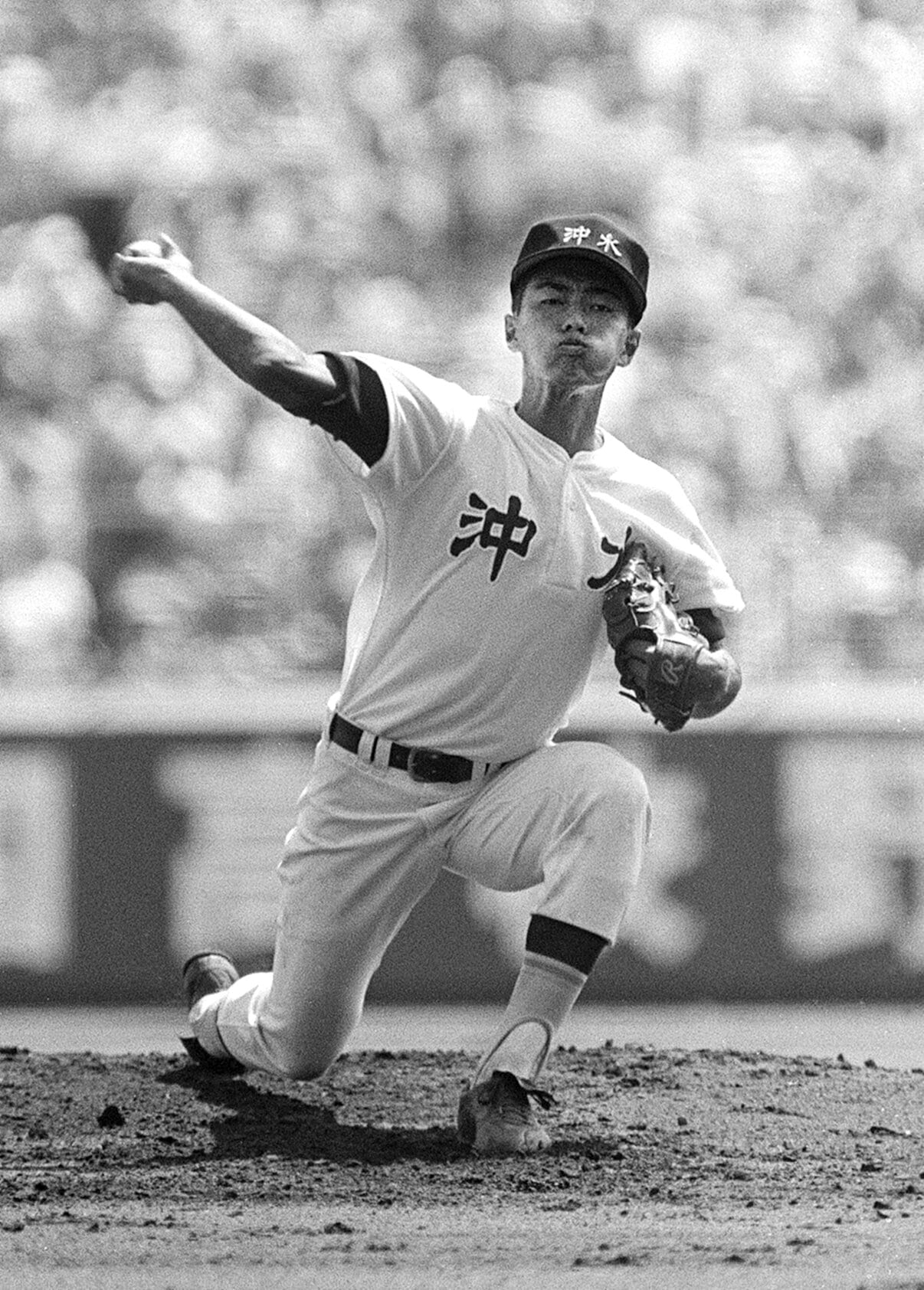 大野倫は右肘の激痛に耐えながら投げ続けた　©JIJI PRESS