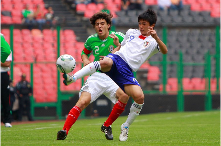 2011年の親善試合当時の南野©Getty Images