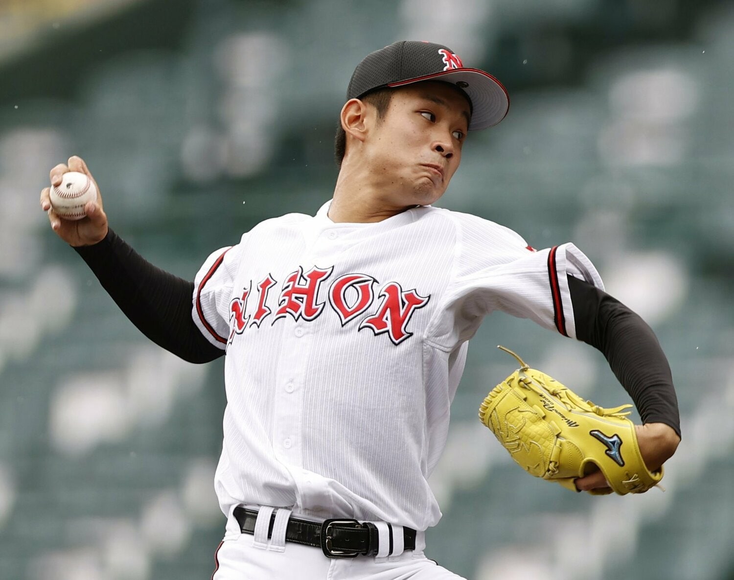 日大山形の滝口　©Kyodo News