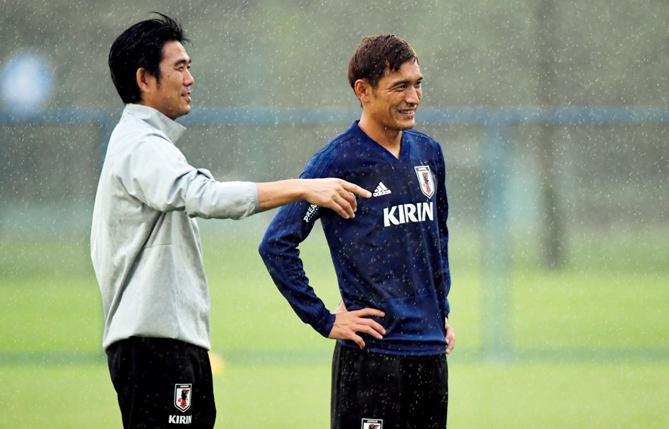 森保監督とはサンフレッチェ広島と日本代表で師弟関係を築いた　©︎JFA/AFLO
