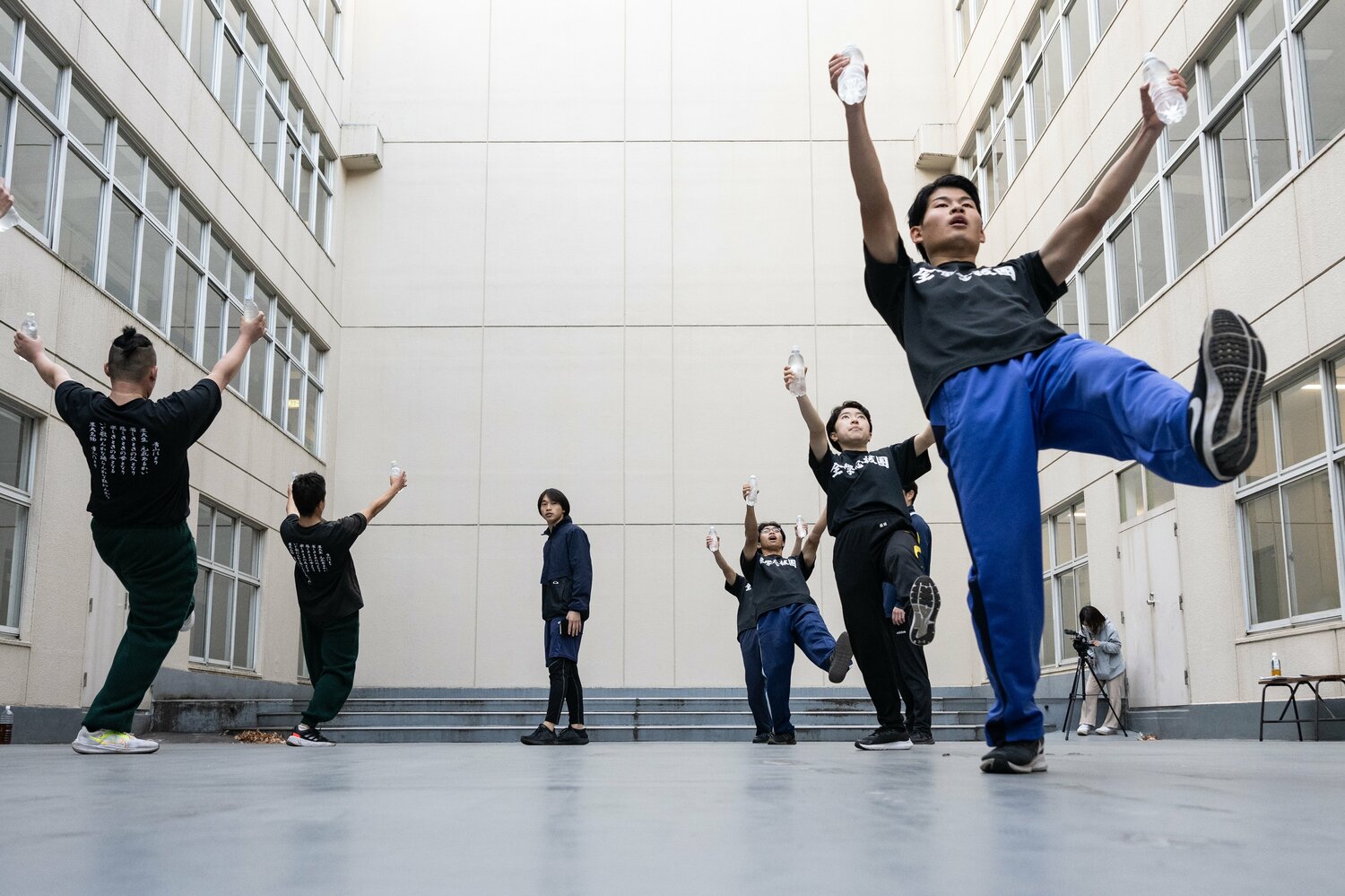 体力を使う大根踊り ©Nanae Suzuki