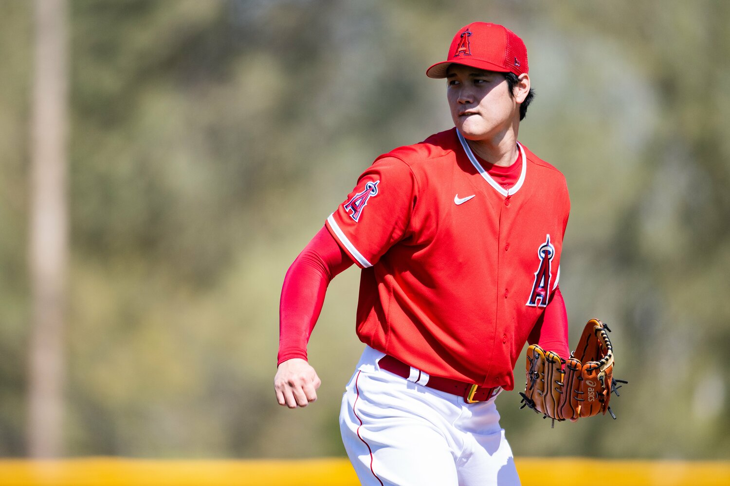 今年のスプリングキャンプでの様子　©Nanae Suzuki