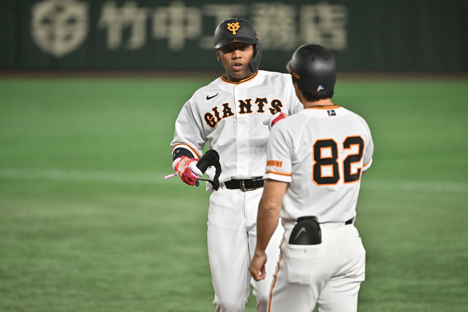 出場機会が増えたオコエ。巨人2年目はさらなる真価が問われる ©Hideki Sugiyama