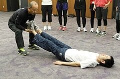 金さんの魔法(?)のストレッチ