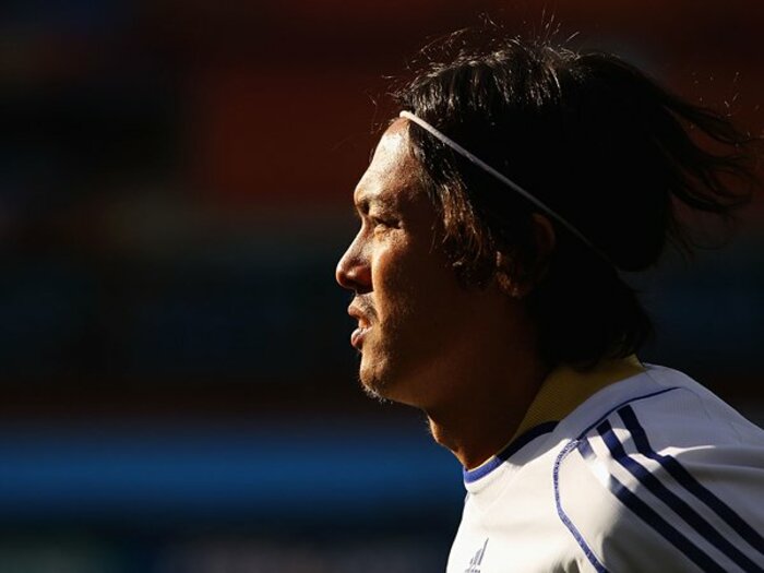 「スペインには借りがある……」遠藤保仁のパラグアイ戦、必勝宣言。＜Number Web＞ photograph by Getty Images