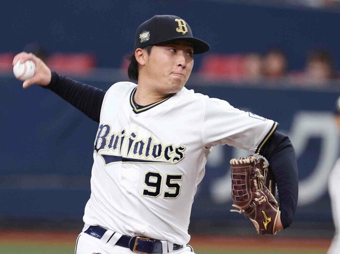 “育成の星”《オリックス・東晃平》恩師が語る「超マイペース高校時代」スカウトが見守る中で「普通は思い切って直球を投げる。でもアイツは…」<Number Web> photograph by JIJI PRESS