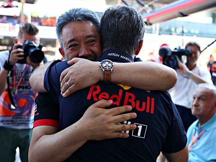 ホンダとレッドブルが密になった日。マクラーレン離別に知られざる経緯。<Number Web> photograph by Getty Images